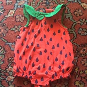 Strawberry romper